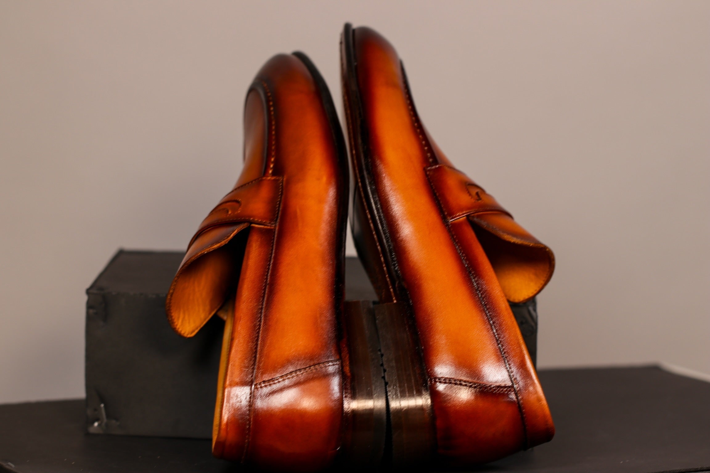 PATINA BROWN PENNY LOAFER
